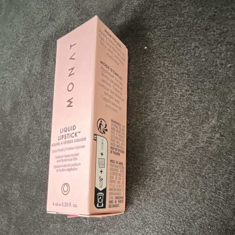 Monat Satin Effect Liquid Lipstick Magnetic Shade 0.20 fl oz